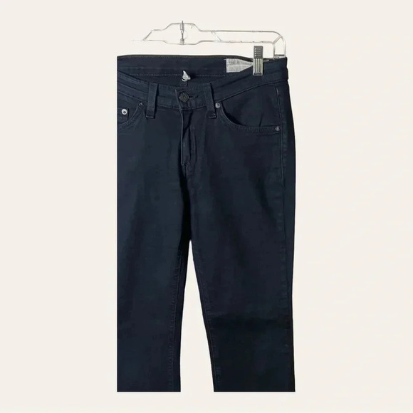 WOMEN’S RAG & BONE CAPRRI BLACK DENIM JEANS SIZE 26 - Picture 4 of 11